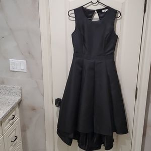 Black Hi Low formal dress